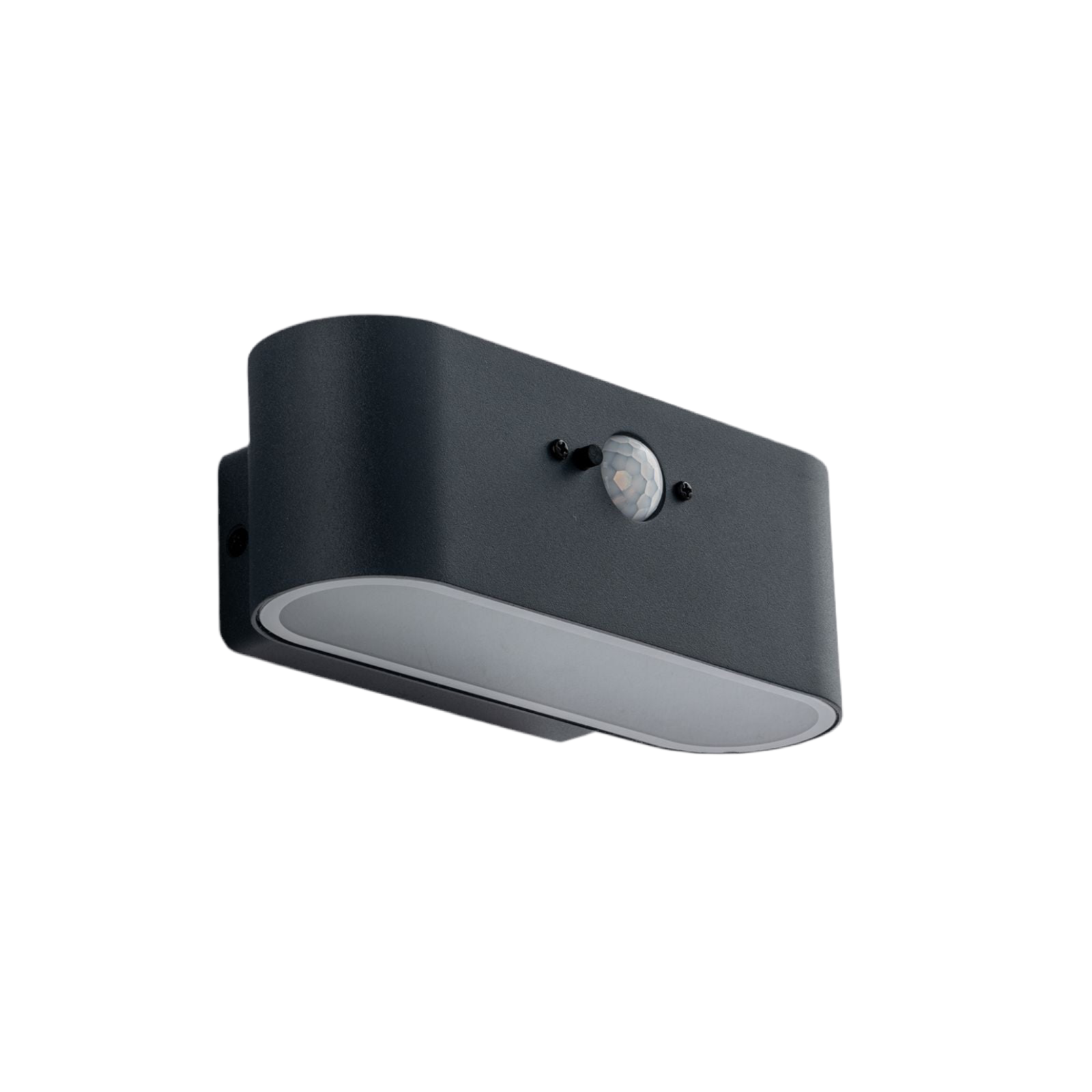 Applique per esterno IP54 in alluminio antracite con SENSORE DI MOVIMENTO e PANNELLO SOLARE led luce natura 4000°k 2.5W 300LM ALBERTO Applique per esterno IP54 in alluminio antracite con SENSORE DI MOVIMENTO e PANNELLO SOLARE led luce natura 4000°k 2.5W 300LM ALBERTO